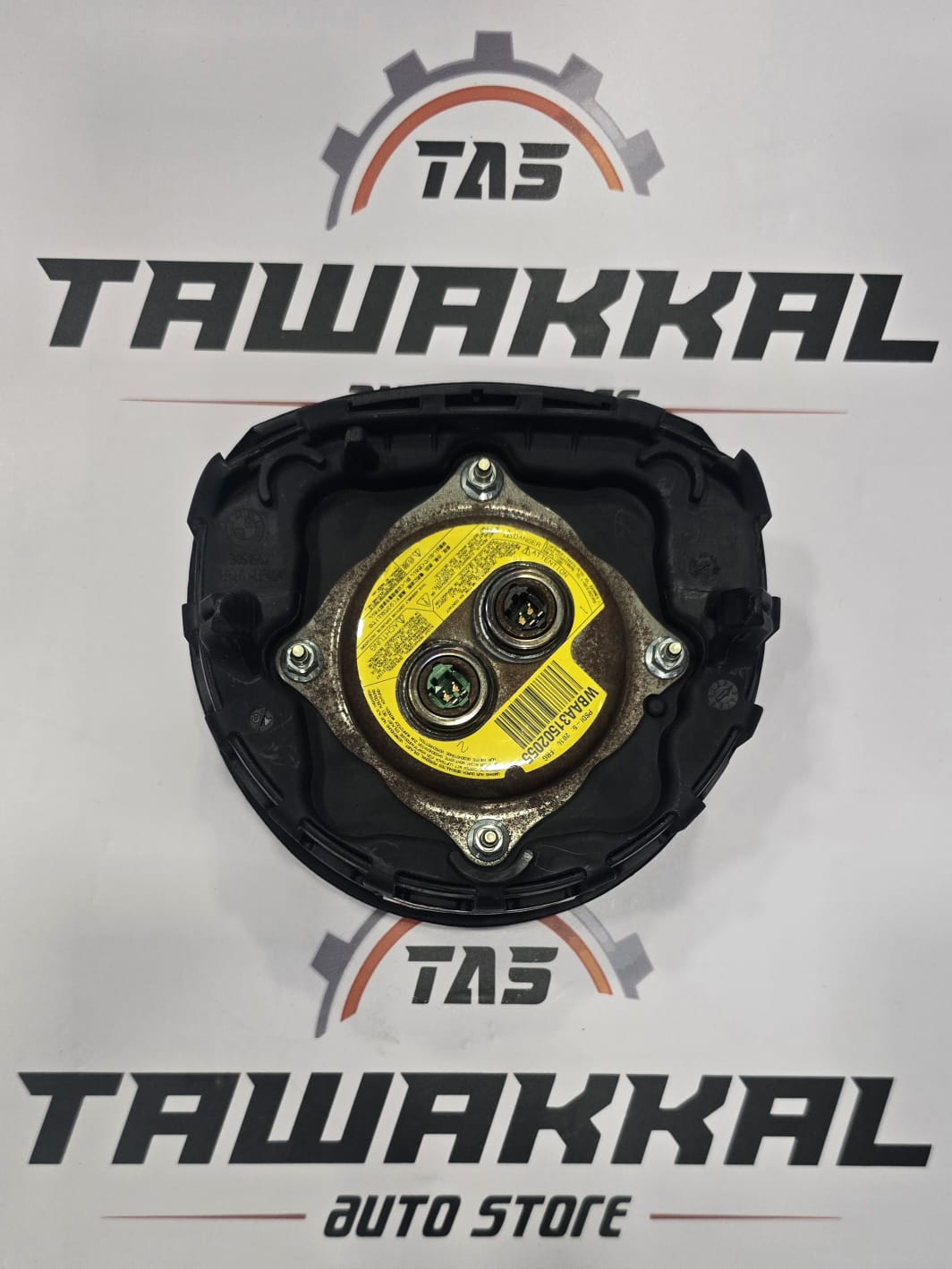 BMW E81 E82 E90 E84 E87 E92 E93 M-TECH DRIVER SPORT STEERING WHEEL SRS AIRBAG BLACK 336677051505W - Image 4