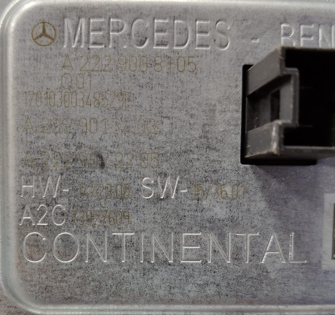 MERCEDES-BENZ C-CLASS HEADLIGHT BLASTER DIGITAL LED CONTROL UNIT A2059004230 - Image 5