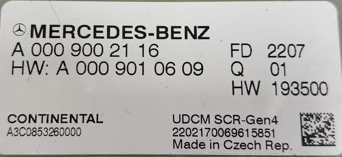 MERCEDES-BENZ E-CLASS E220 W213 EDBULE EGR CONTROL MODULE A0009002116 16-24 - Image 4