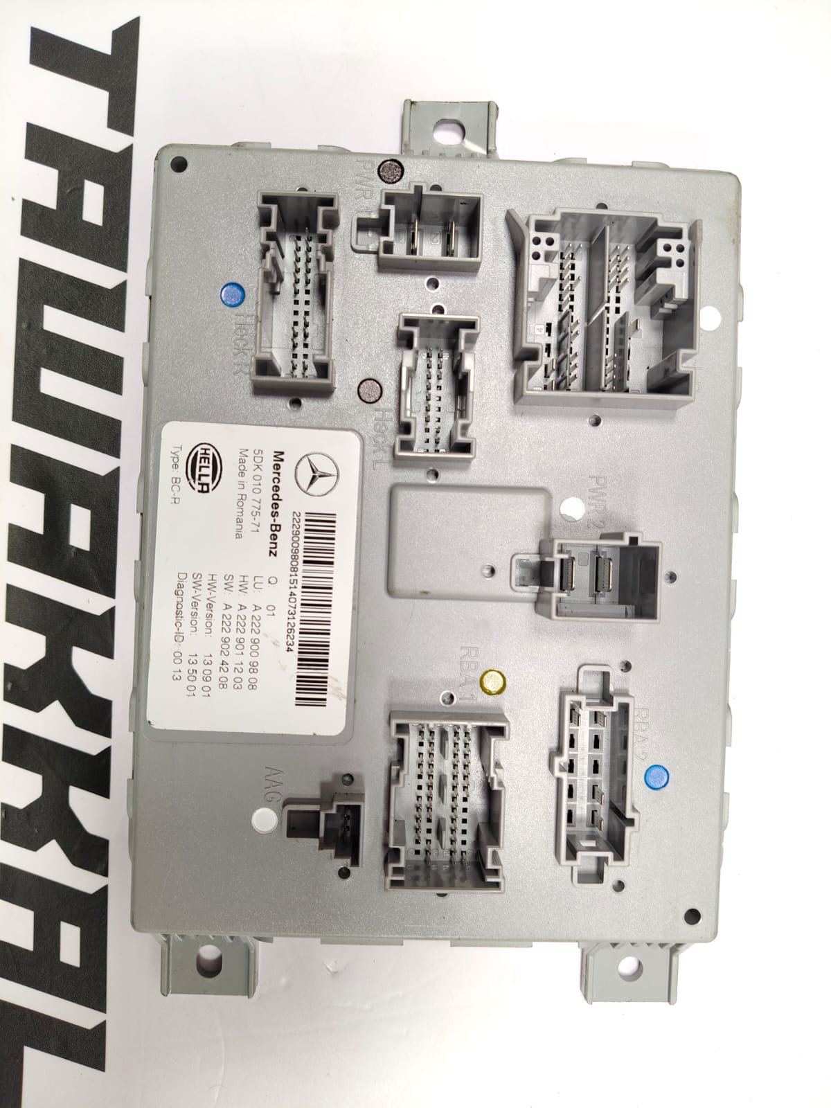 MERCEDES-BENZ C300 W205 SAM BCM BODY CONTROL MODULE A2229009808 2014-2021 - Image 4