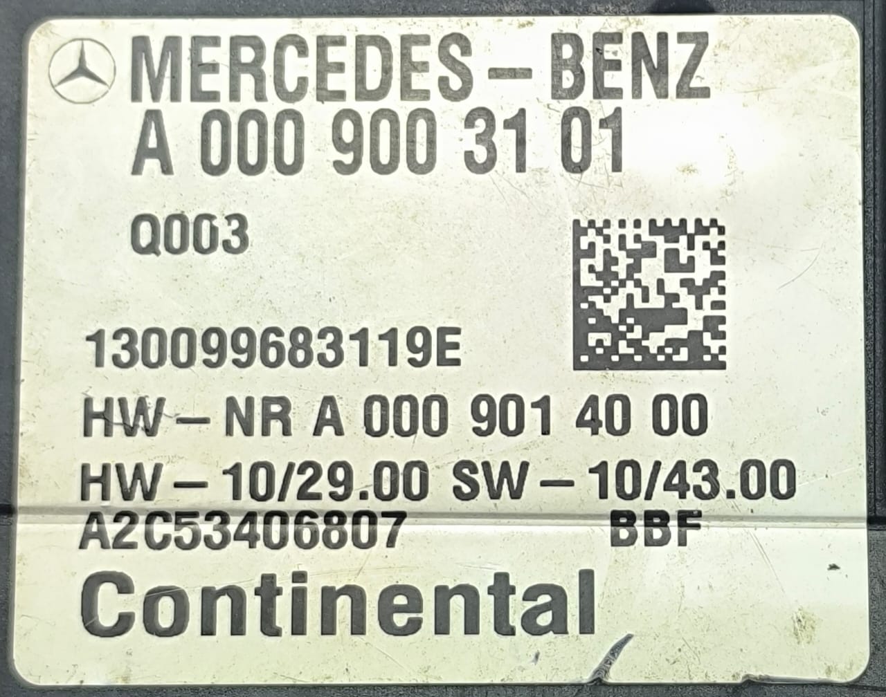 MERCEDES-BENZ ML-CLASS W166 FUEL PUMP CONTROL MODULE A0009003101 2005-2012 - Image 4