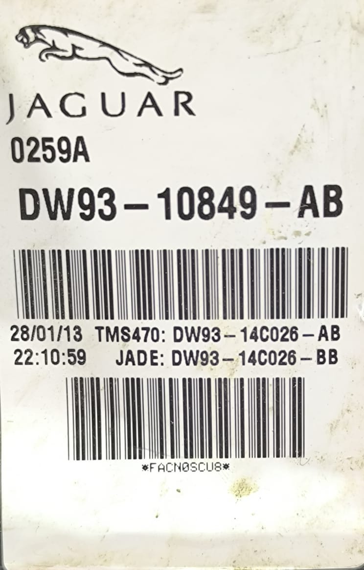 JAGUAR XJ XJL X351 INSTRUMENT CLUSTER SPEEDOMETER DW9310849AB 2009-2021 - Image 3