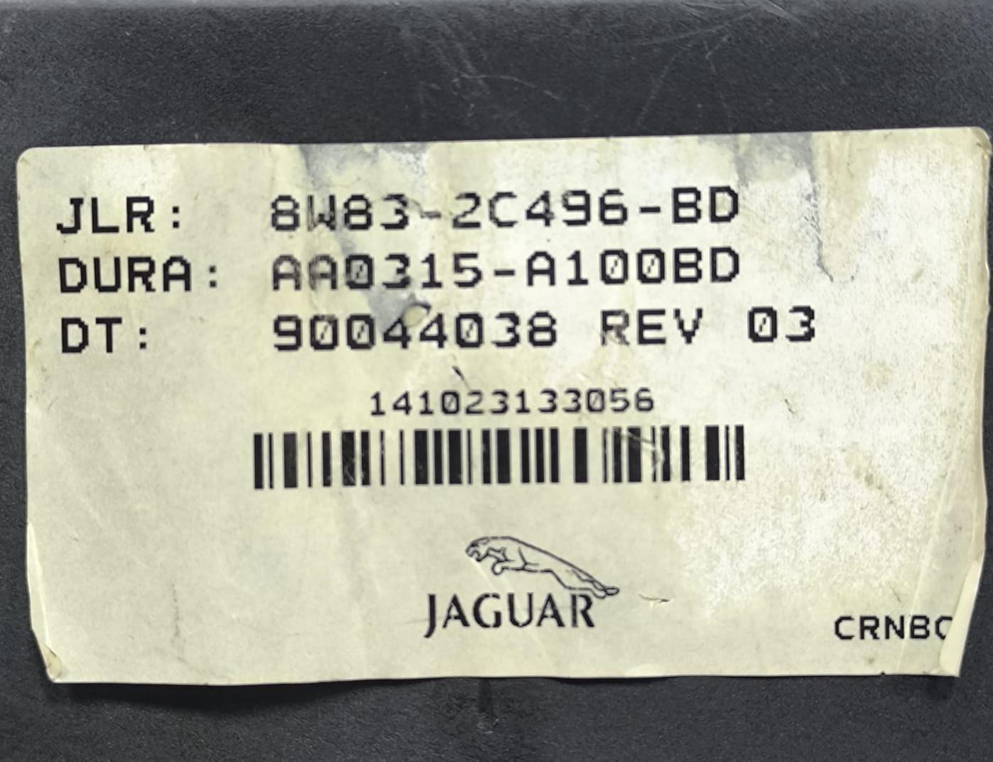 JAGUAR XF XJ PARKING BRAKE CONTROL MODULE 8W832C496BD 2009-2015 - Image 3