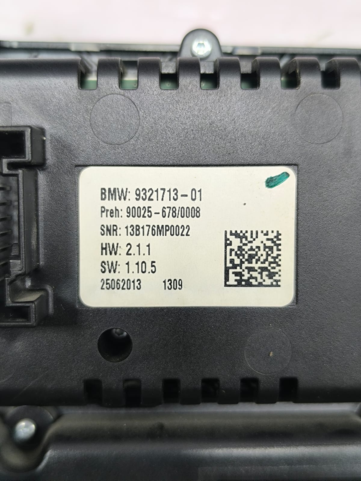 BMW X5 3 SERIES F15 F85 F30 F35 AC CLIMATE CONTROL PANEL 9321713 2012-2019 - Image 3