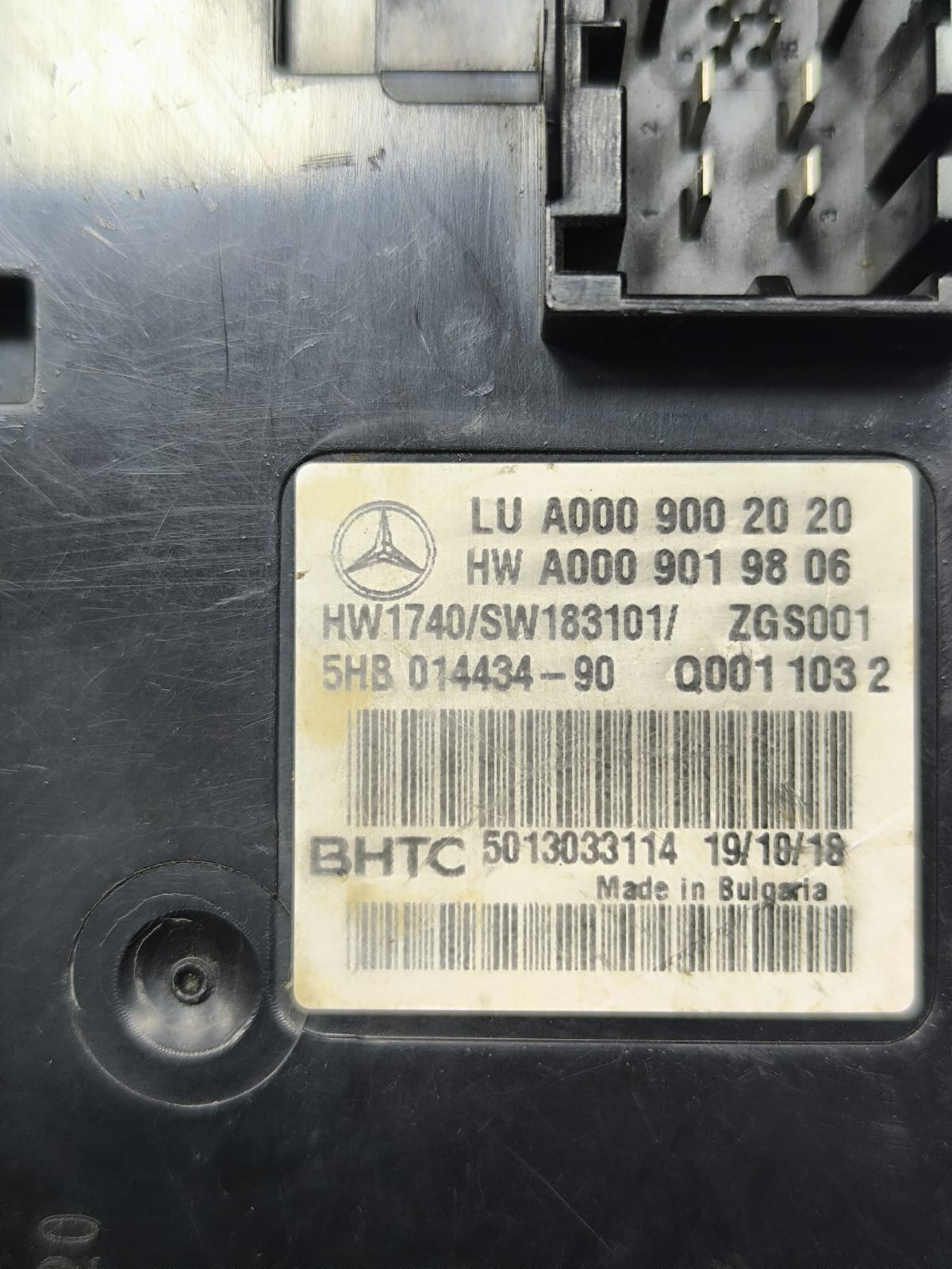 MERCEDES-BENZ GLE W167 BRAND NEW FAN HEATER CONTROL MODULE A0009002020 2019-2024 - Image 2