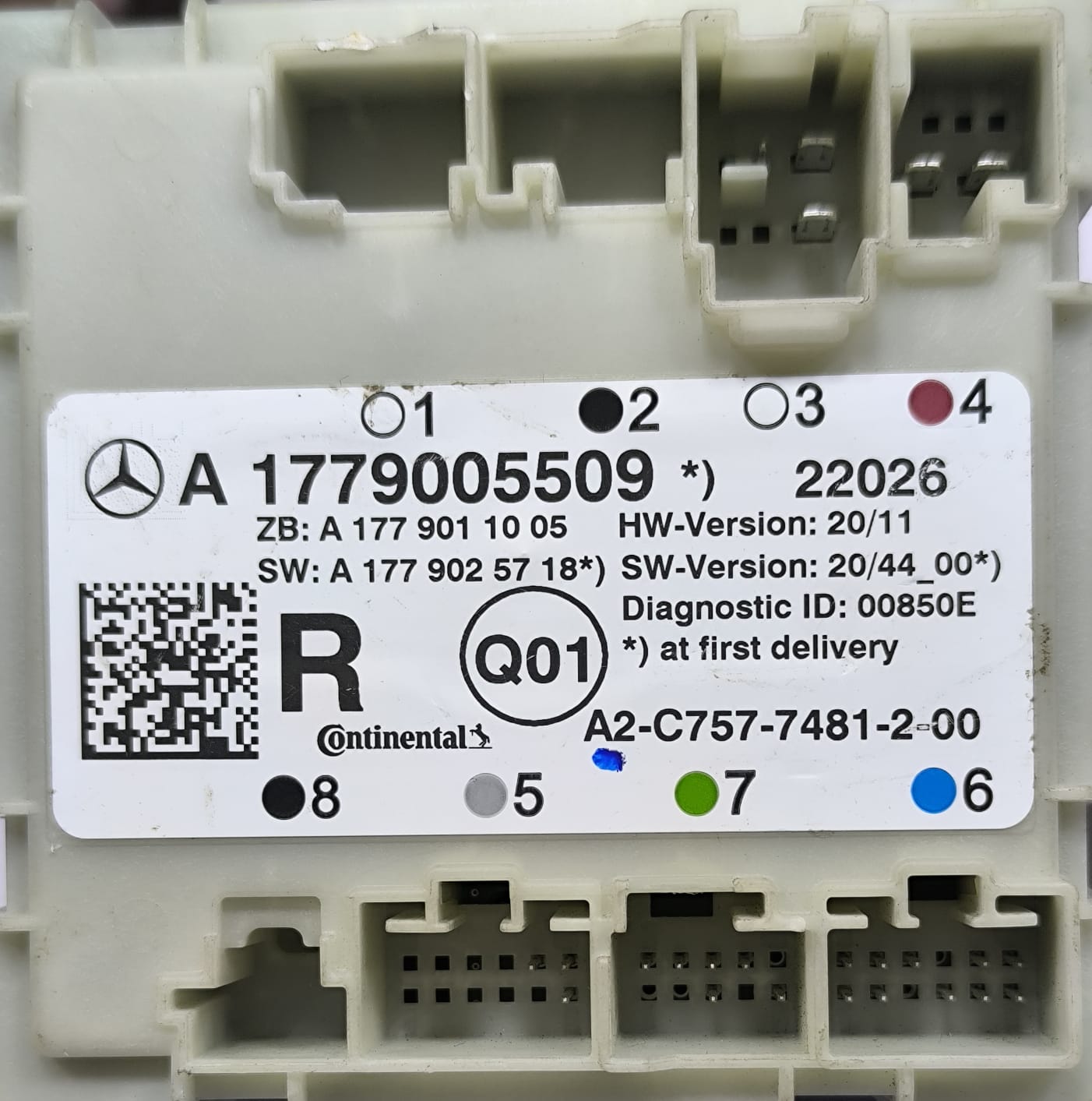 MERCEDES-BENZ A-CLASS W177 BRAND NEW DOOR CONTROL MODULE A1779005509 2018-2024 - Image 6
