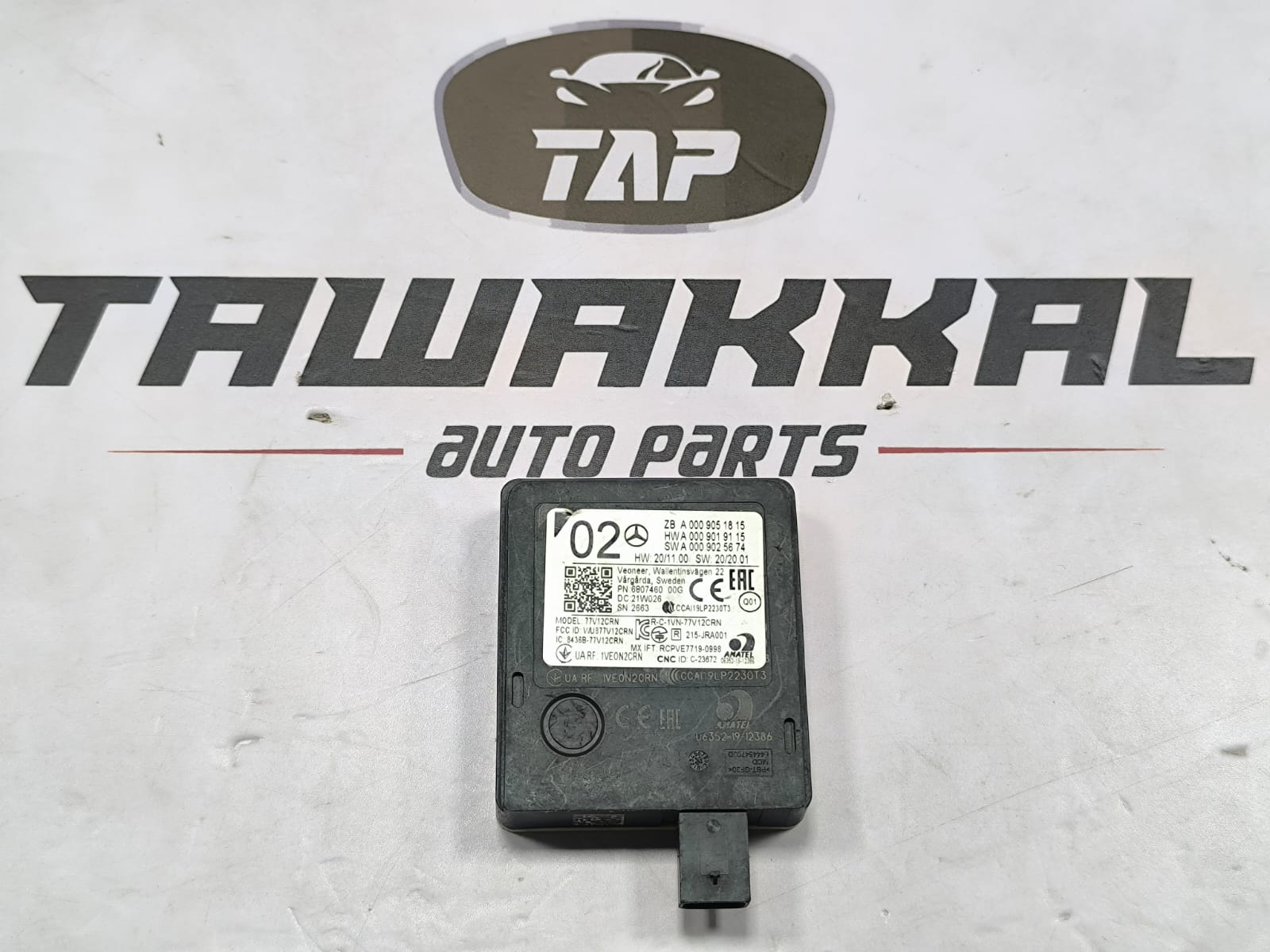 MERCEDES-BENZ S-CLASS EQS BRANDE NEW RADAR CONTROL MODULE A0009051815 2020-2024
