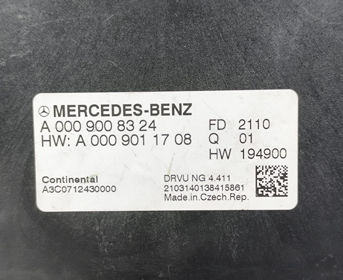 MERCEDES-BENZ W177 W205 X167 H247 GEARBOX CONTROL MODULE A0009008324 2014-2025 - Image 3