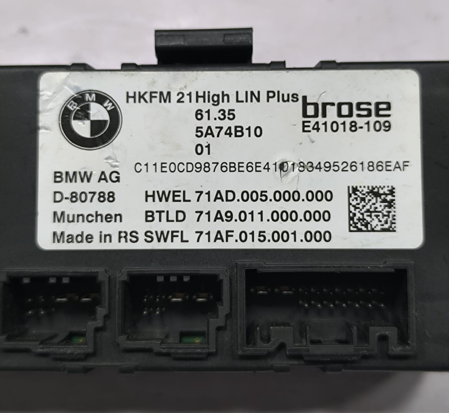 BMW X5 G05 BRAND NEW TAILGATE LIFTGATE CONTROL MODULE 5A74B10 2018-2024 - Image 6