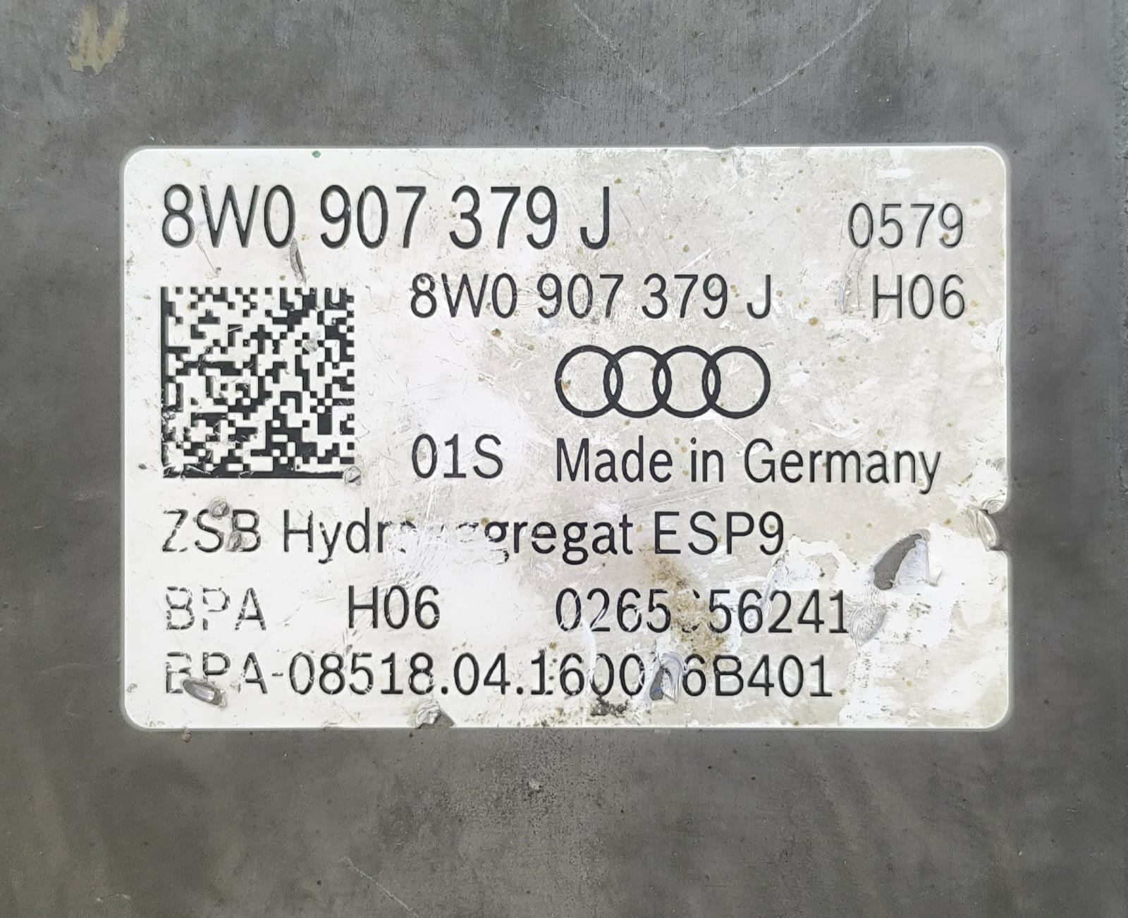 AUDI A4 ABS PUMP CONTROL MODULE 8W0907379J 2015-2022 - Image 10