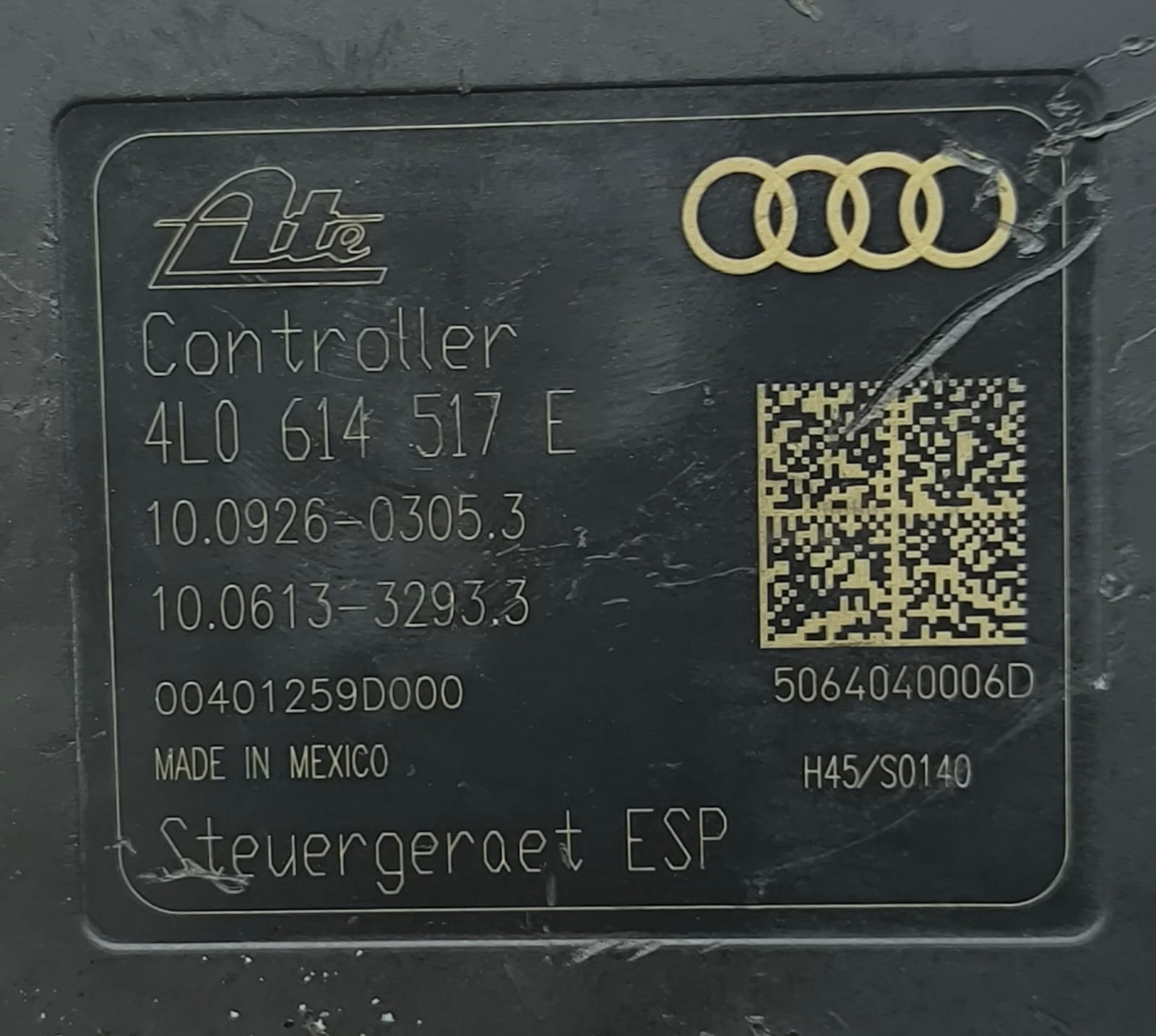 AUDI Q7 ABS PUMP CONTROL MODULEĀ 4L0614517E - Image 9