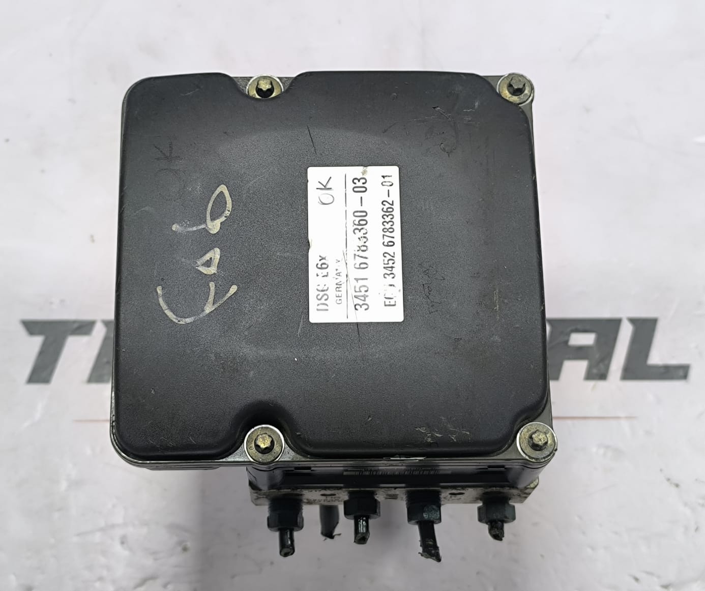 BMW 5-SERIES BREAK CONTROL ABS MODULE 6783362 2007-2010 - Image 4