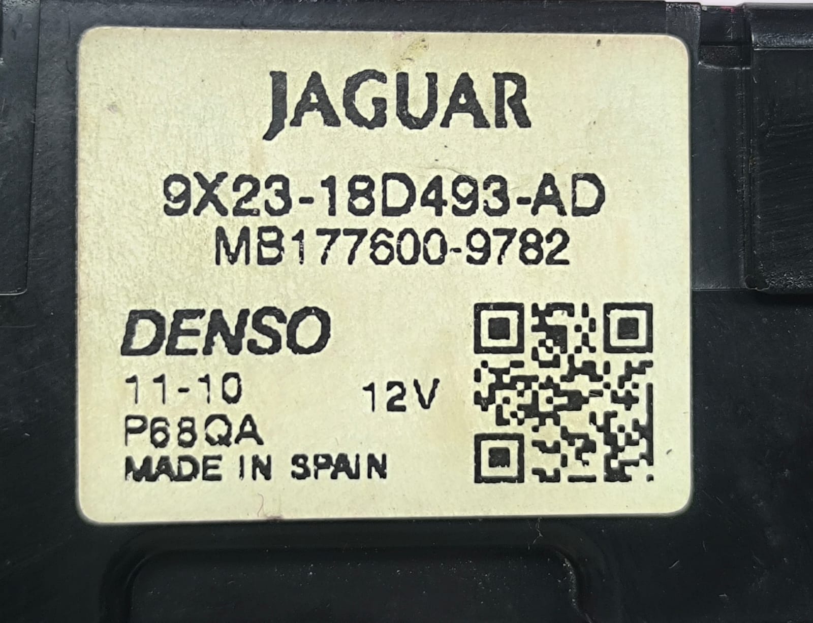 JAGUAR XF HVAC HEAT CONTROL CLIMATE CONTROL MODULE 9X23-18D493-AD 2009-2011 - Image 7