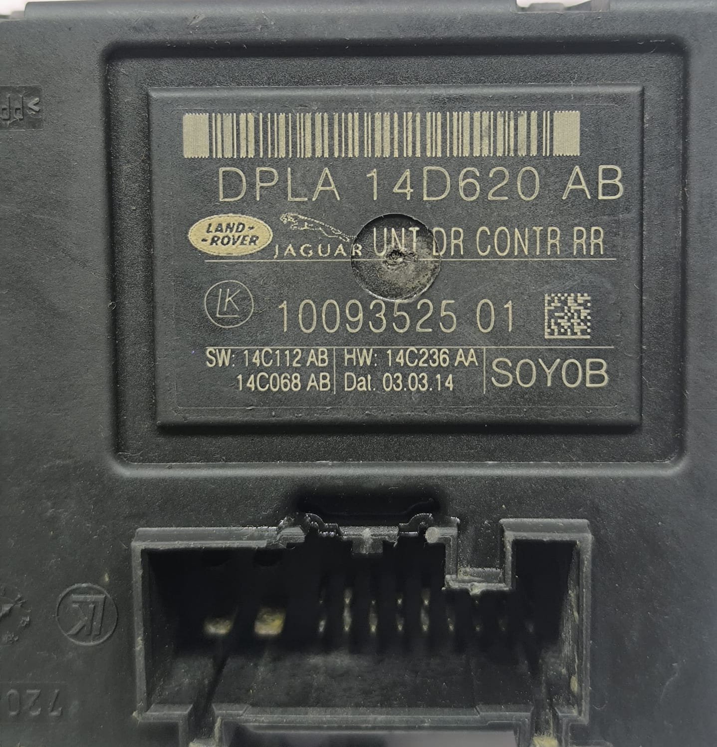 LAND ROVER SPORT DOOR LOCK CONTROL MODULE DPLA14D620AB 2013-2017 - Image 6