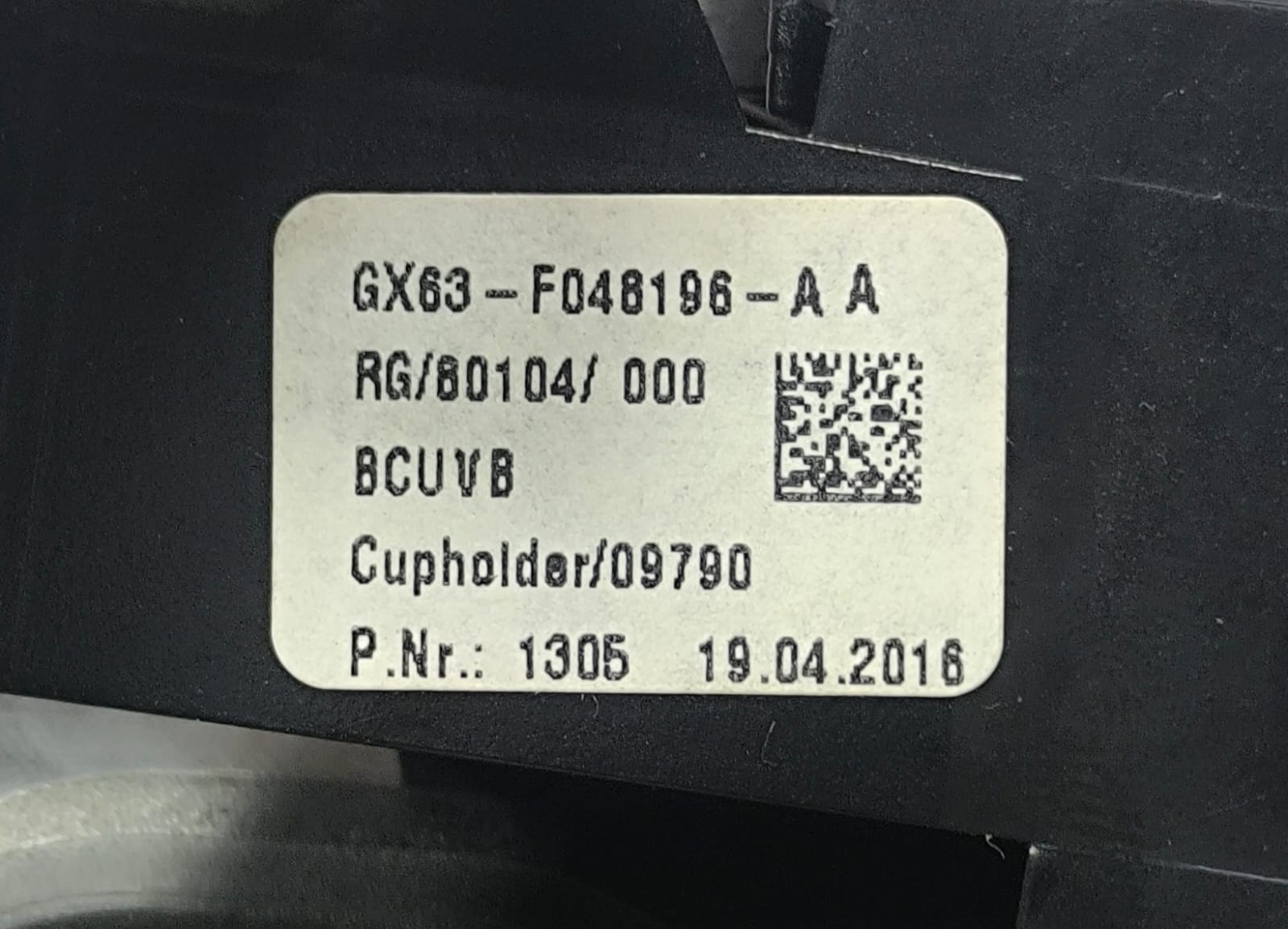 JAGAUR XF XE F-PACE CUP HOLDER CENTER CONSOLE ROLLER GX63-F048196-AA 2015-2024 - Image 9