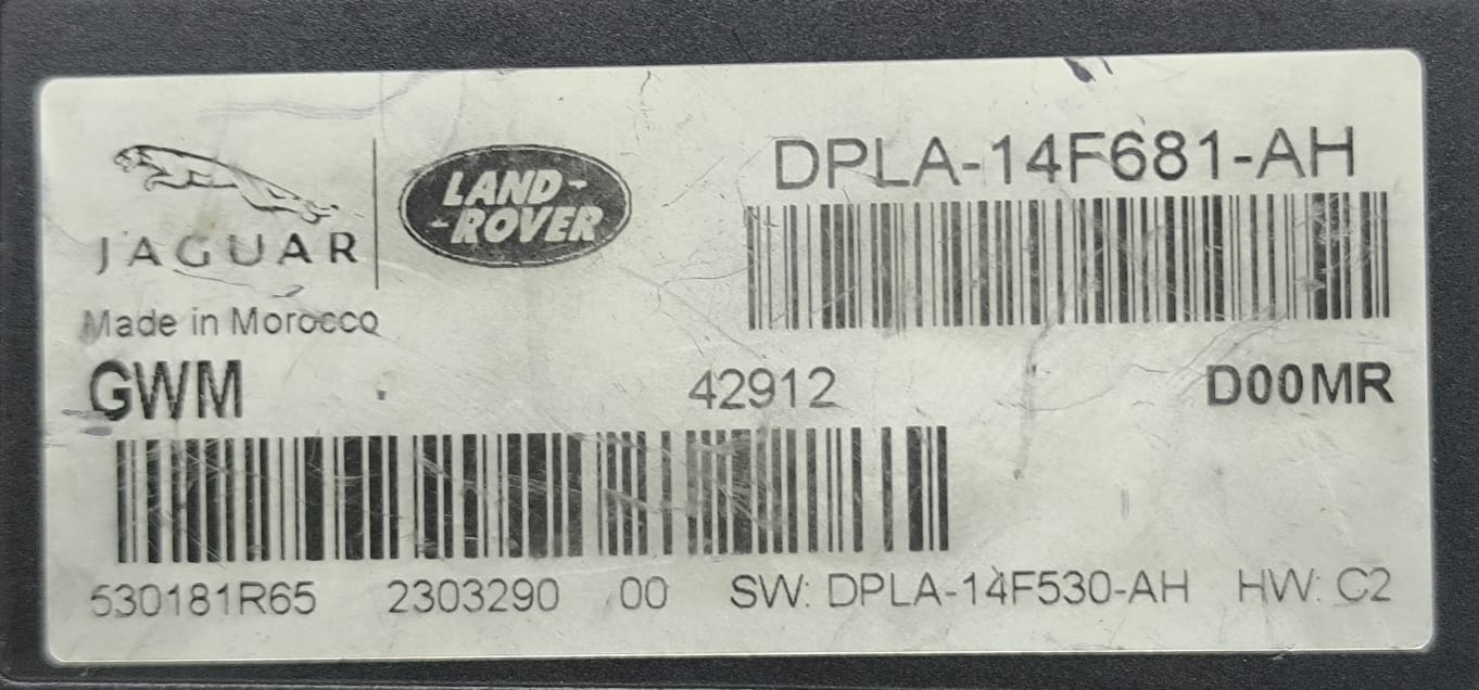 RANGE ROVER SPORT GATEWAY CONTROL PARKING DISTANCE MODULE DPLA-14F681-AH 2013-19 - Image 7