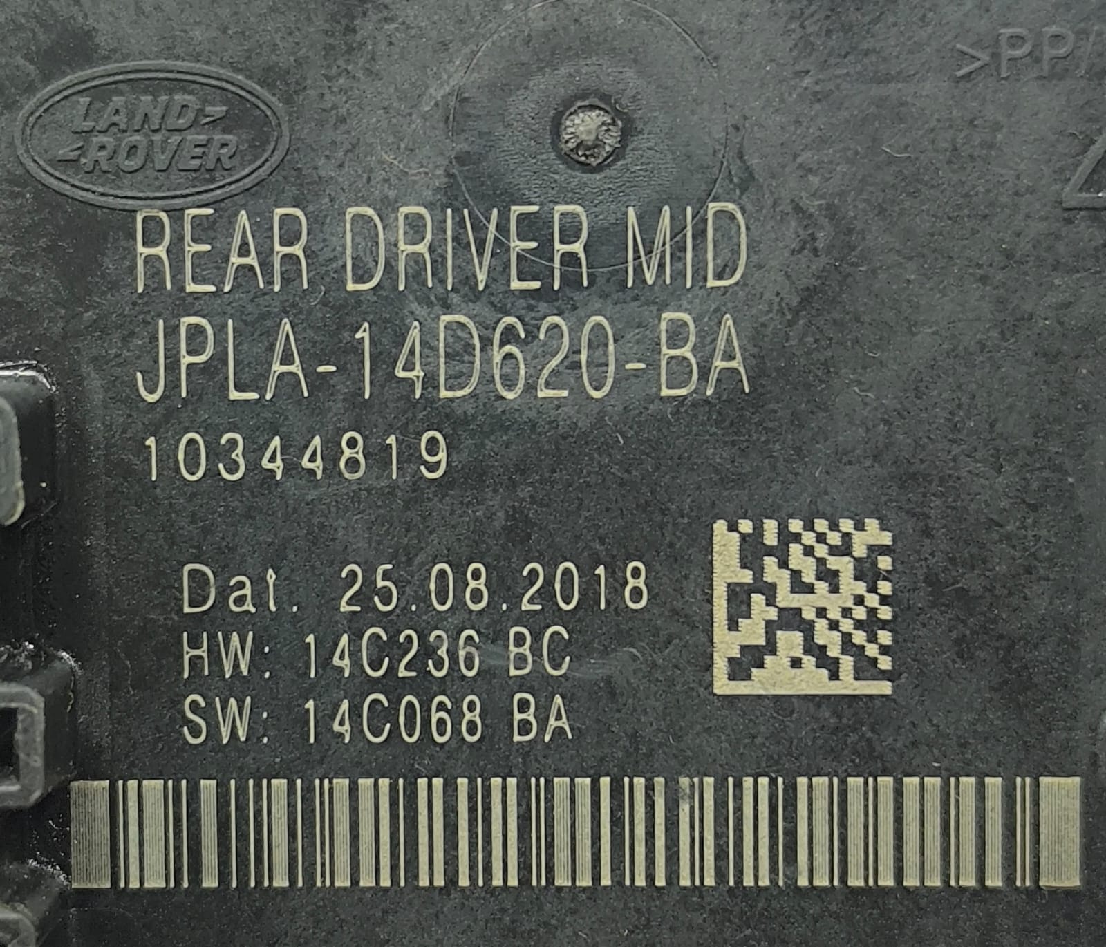 RANGE ROVER SPORT REAR LEFT DOOR CONTROL MODULE JPLA-14D620-BA 2018-2023 - Image 6