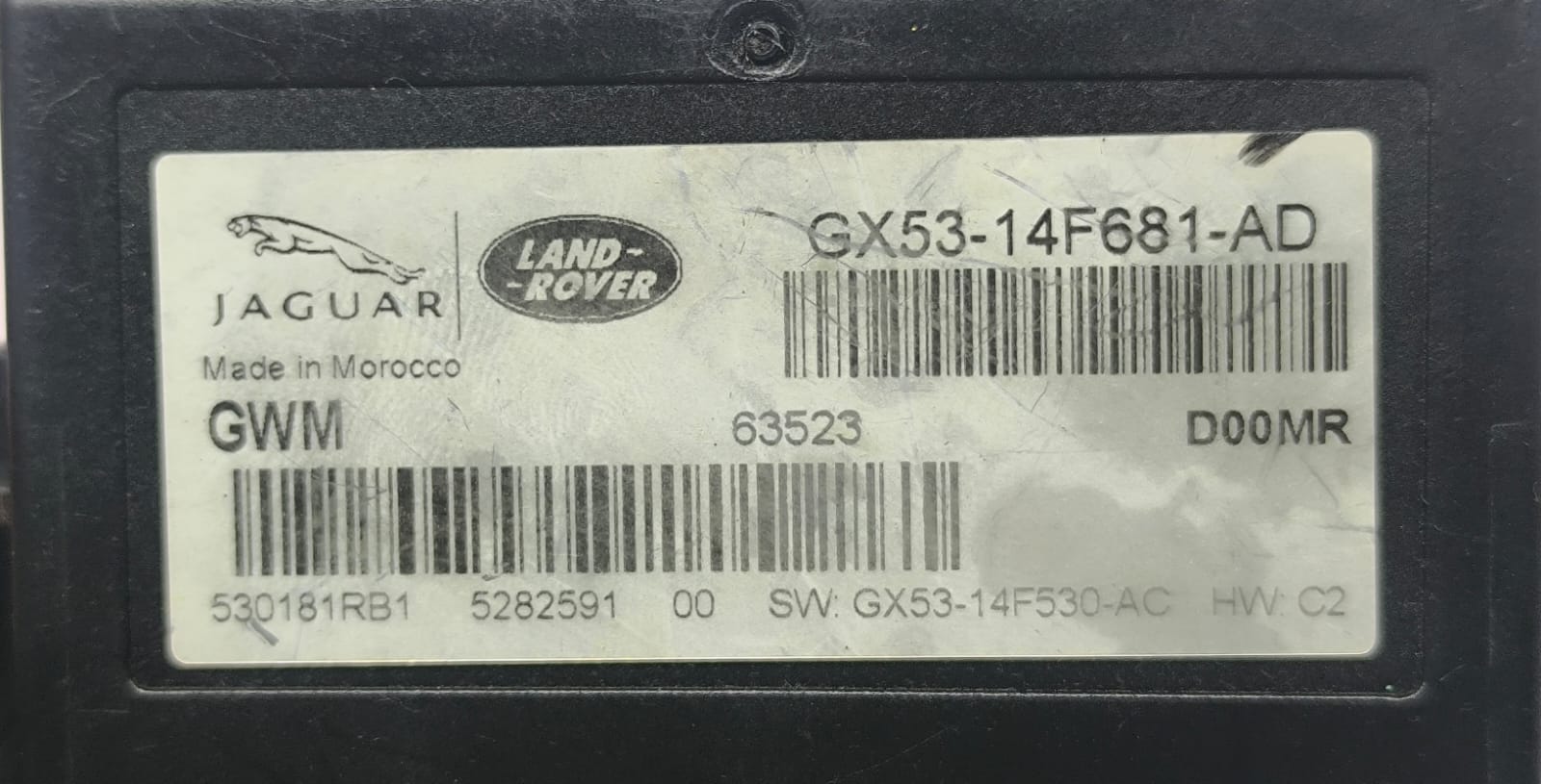 JAGUAR F-TYPE GATEWAY CONTROL MOUDLE GX53-14F681-AD 2016-20201 - Image 7