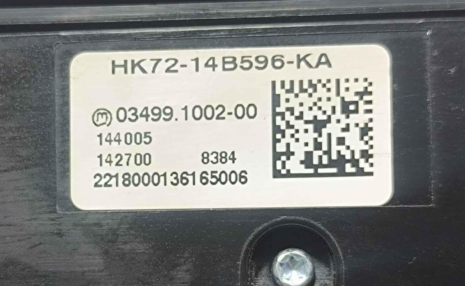 LAND ROVER DISCOVERY HEATER CLIMATE CONTROL AC PANEL HK72-14B596-KA 2015-20199 - Image 7