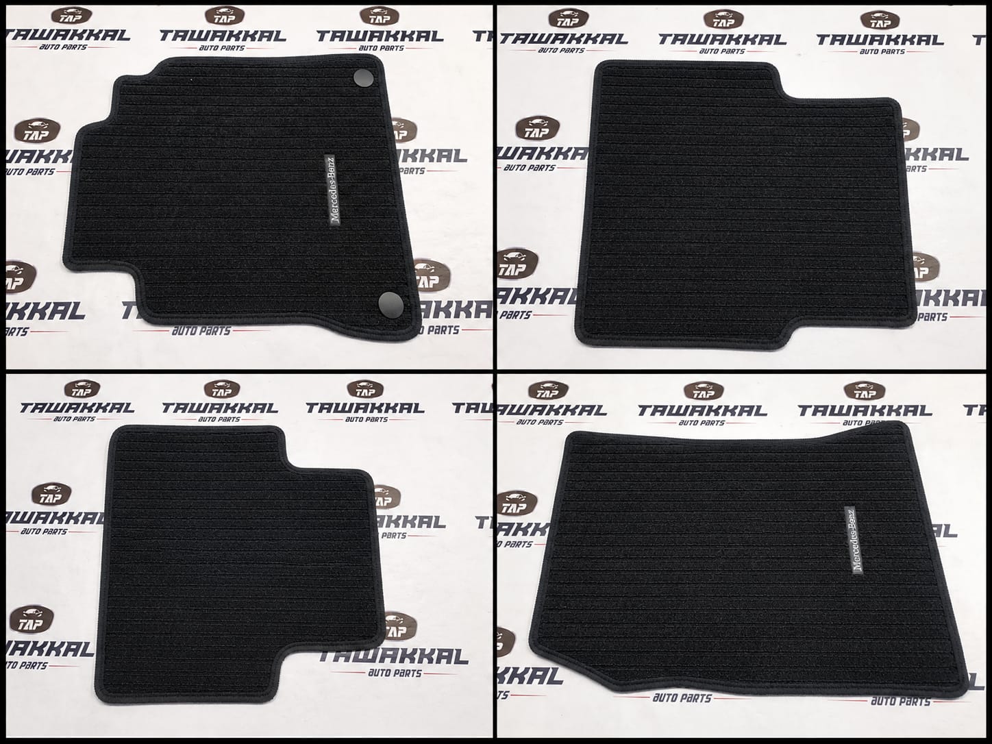 MERCEDES-BENZ W176 A-CLASS BRAND NEW COMPLETE FLOOR MAT SET A1766803400 2012-18 2016-23