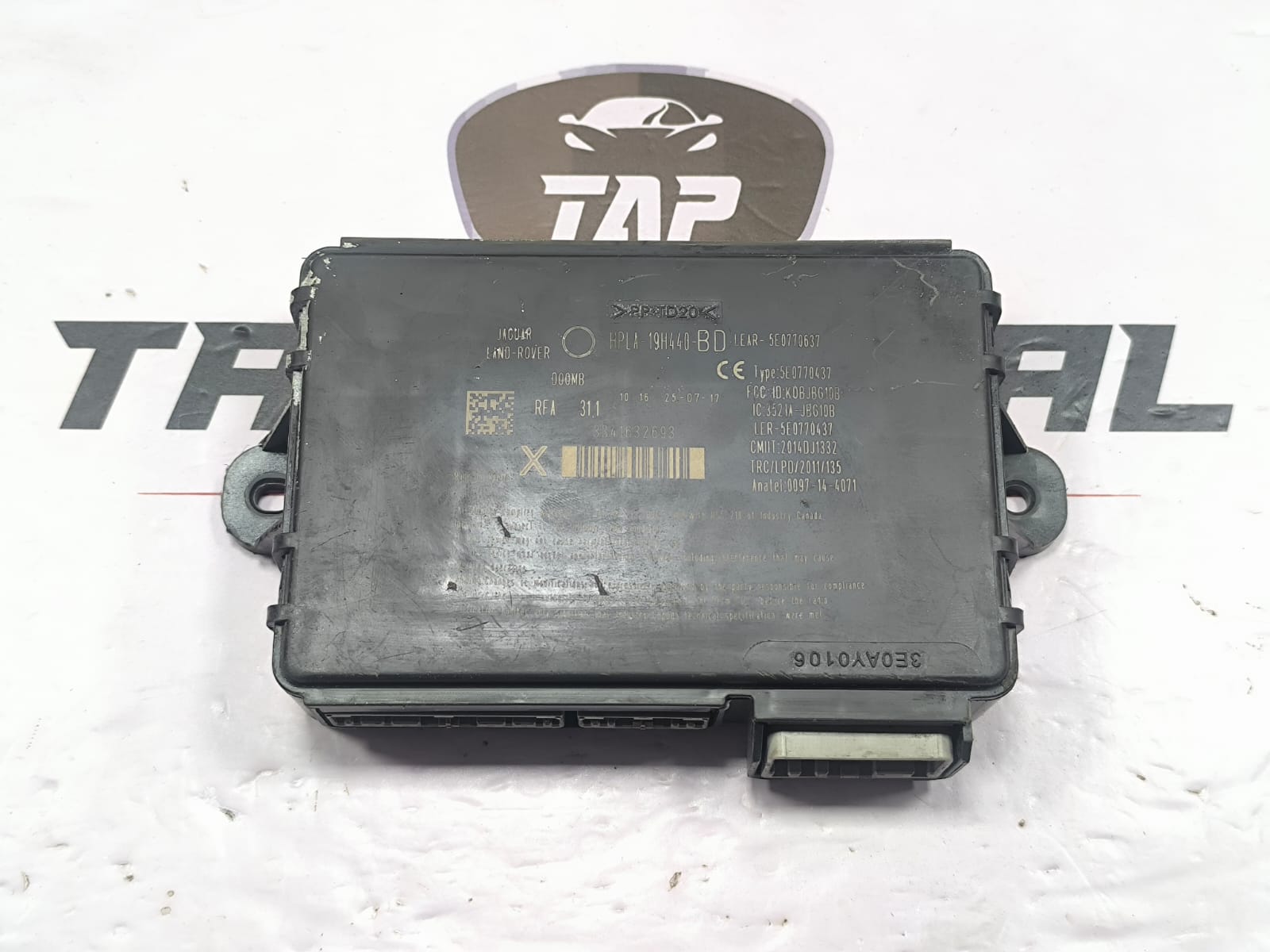 LAND ROVRE SPORT KEYLESS ENTRY IMMOBILISER MODULE HPLA-19H440-BD 2017-2020