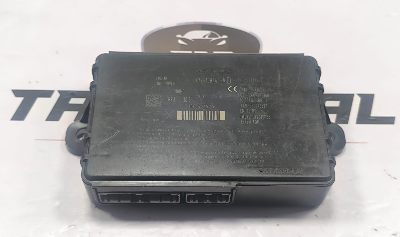 JAGAUR XF RANGE ROVER KEYLESS ENTRY IMMOBILISER MODULE FK72-19H440-AD 2015-2021