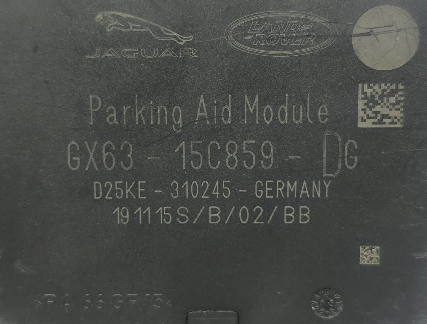JAGAUR XF XE F-PACE PARKING DISTANCE PARKING CONTROL MODULE GX63-15C859-DG 15-22 - Image 6