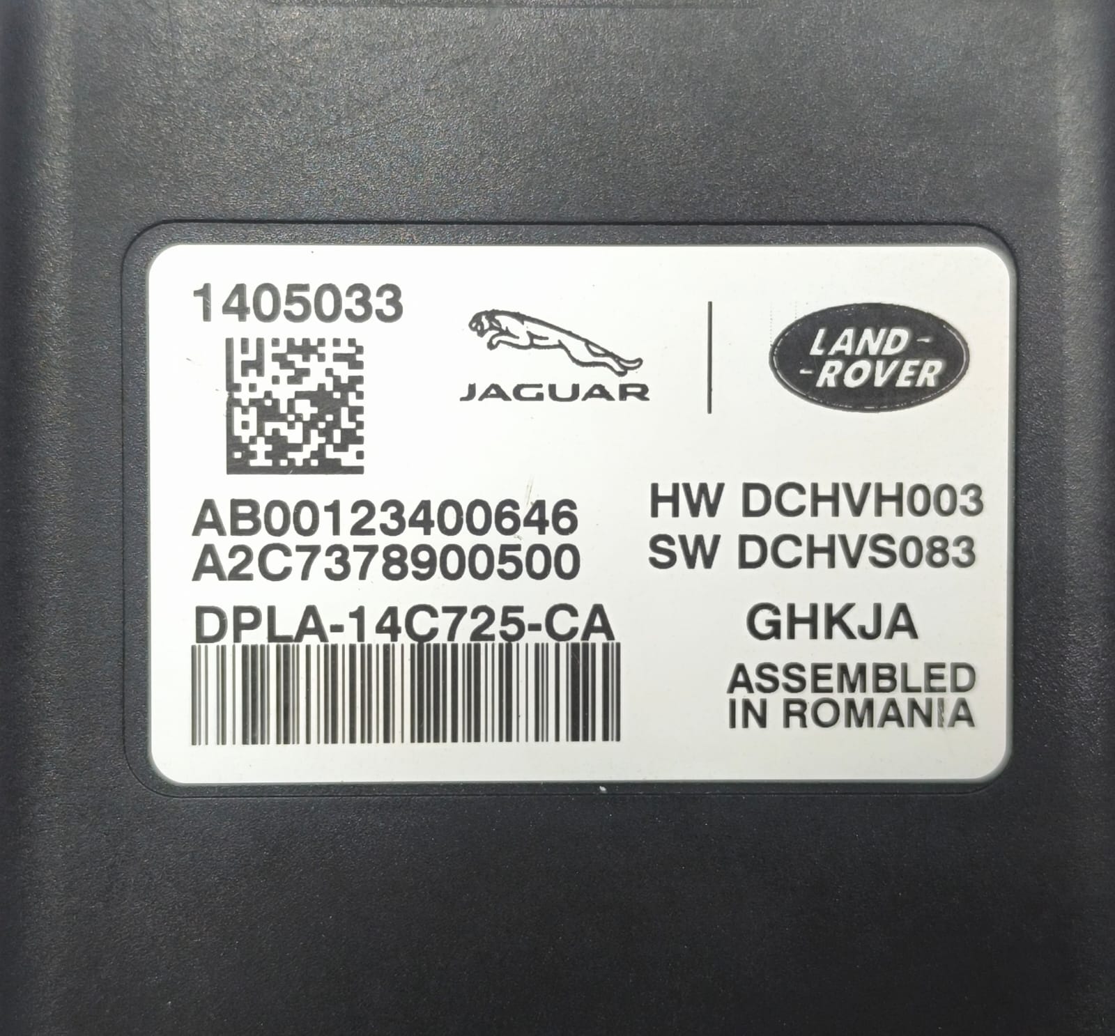 LAND ROVER SPORT HEATED SEAT CONTROL MODULE DPLA-14C725-CA 2014-2022 - Image 7
